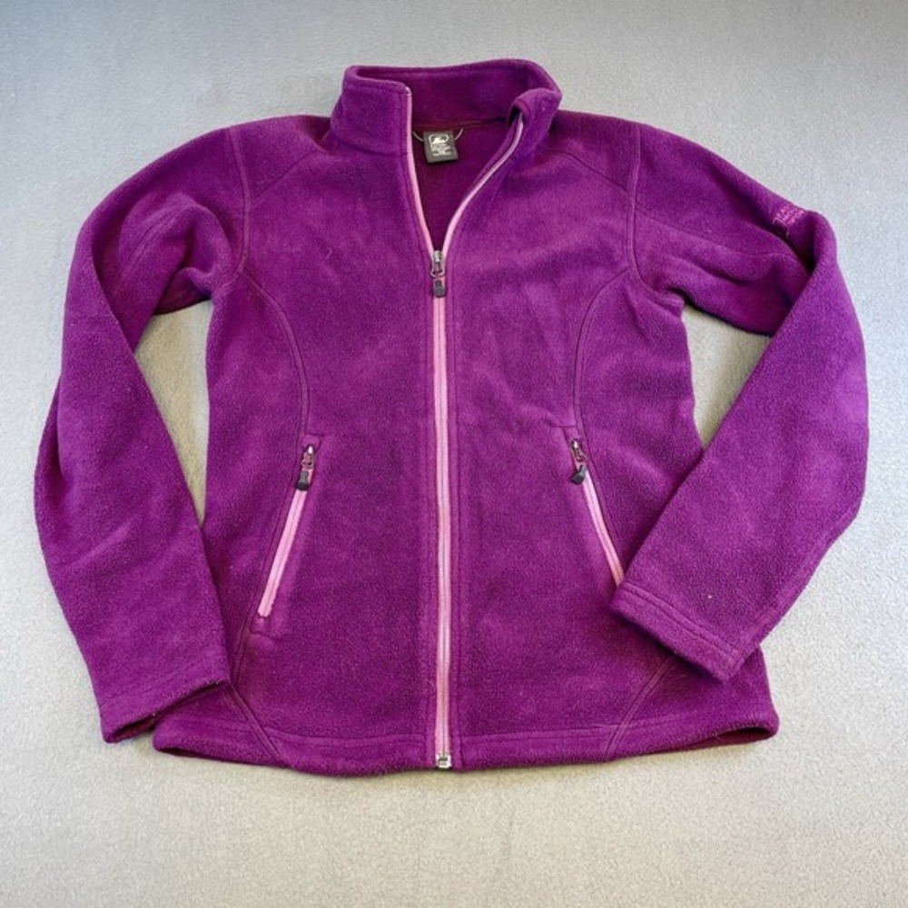 Eastern Mountain Sports Women Fleece Jacket Polartec‎ Purple XS Outdoor F17W0224